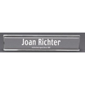 Clear Acrylic Nameplate (10"x2"x1")